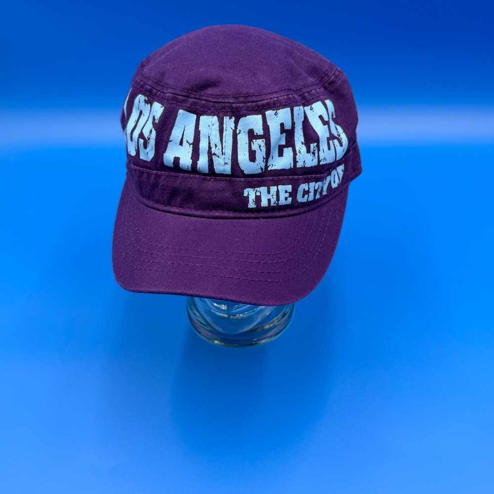 Robin Ruth Los Angeles The City Of Purple Cadet Military Cap Adjustable Cotton